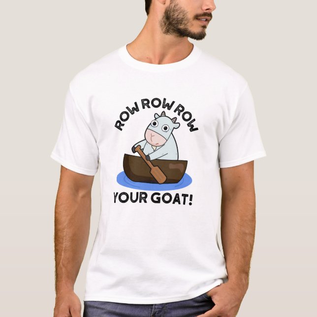 Rad rad din goat-funny djurpun t shirt (Framsida)