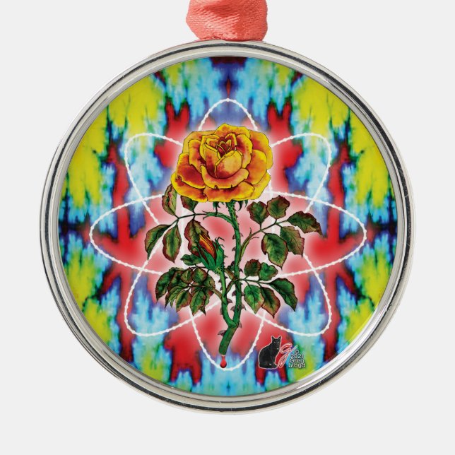 Rad Rad Ro Julgransprydnad Metall (Framsidan)