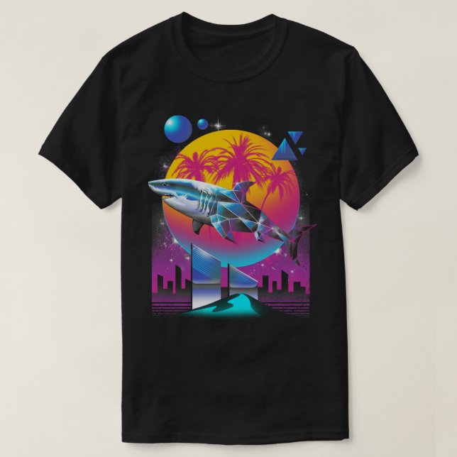 Rad Shark T Shirt (Design framsida)
