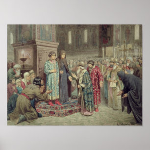 Råd som kallar Michael F. Romanov till Poster