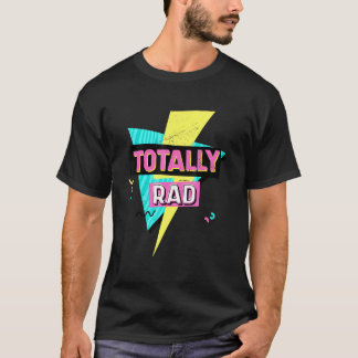 Rad T 80: s Retro 80: tema 1980-talets Vintage 80: T Shirt