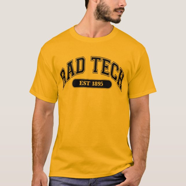 Rad Tech 1895 T Shirt (Framsida)