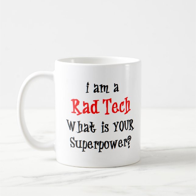 rad tech kaffemugg (Vänster)