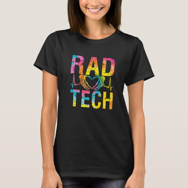 Rad Tech Medicine Technolog Xray Rad Techs Radi T Shirt (Framsida)