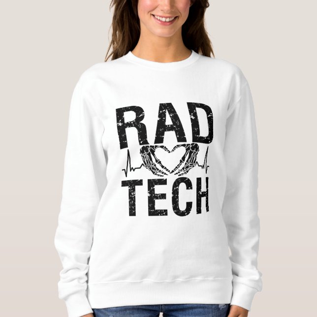 Rad Tech Medicine Technolog Xray Radiology Tech T Shirt (Framsida)