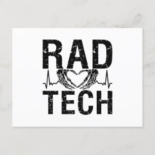 Rad Tech Medicine Technolog Xray Radiology Tech Vykort