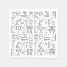 Rad Tech Party Pappersservett