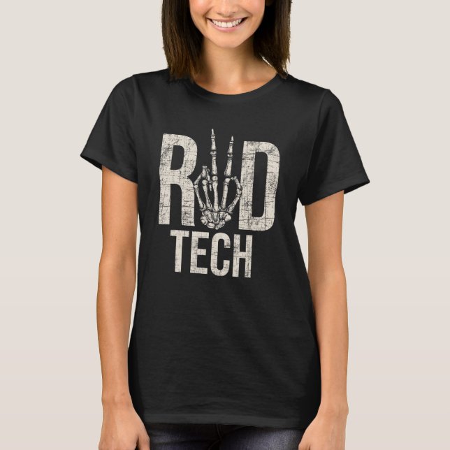 Rad Tech  Radiographer Radiology Student Xray Tech T Shirt (Framsida)