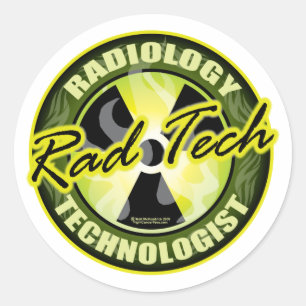 Rad Tech Runt Klistermärke