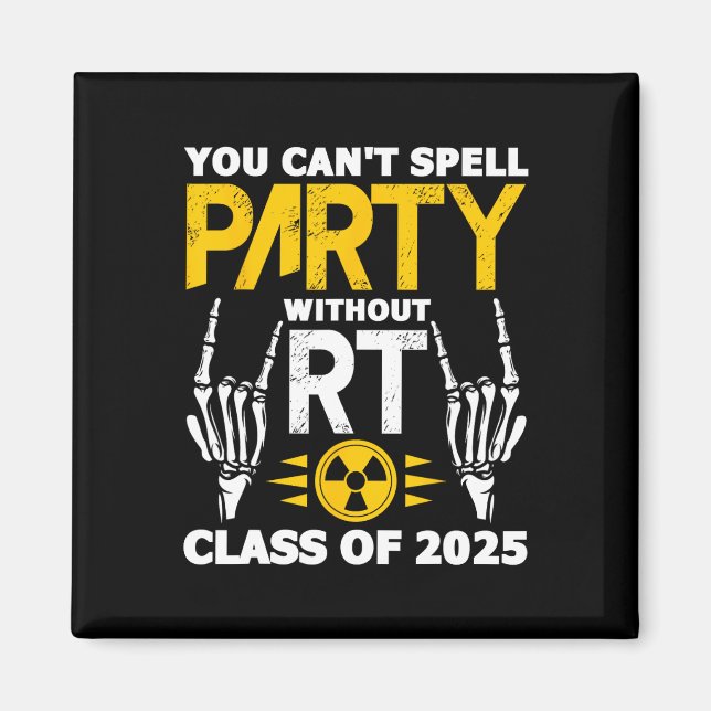 Rad Tech Student RT Cl från 2025 års radiologiexam Magnet (Framsidan)