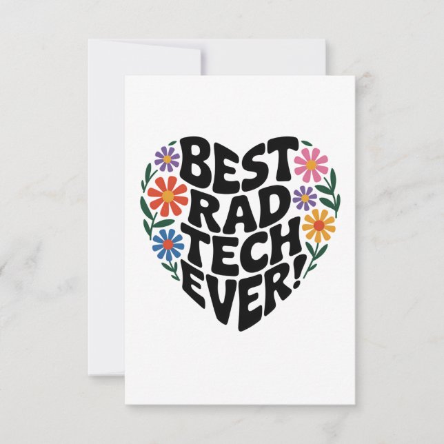 Rad Tech Tack Kort (Framsida)