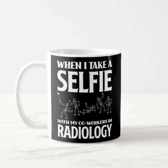 Rad Tech Xray Tech Radiology Technician Radiology Kaffemugg (Vänster)