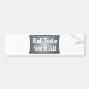 Rad-Techs ser allt det (röntga filmar), Bildekal