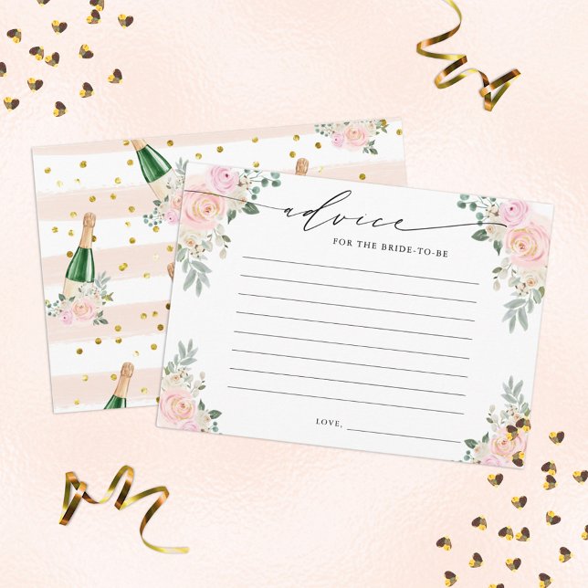 Råd till Blommigten för champagne Tilläggskort (Skapare uppladdad)