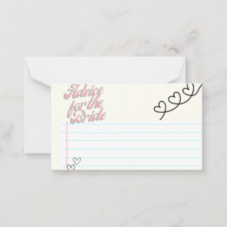 Råd till Bride Cards