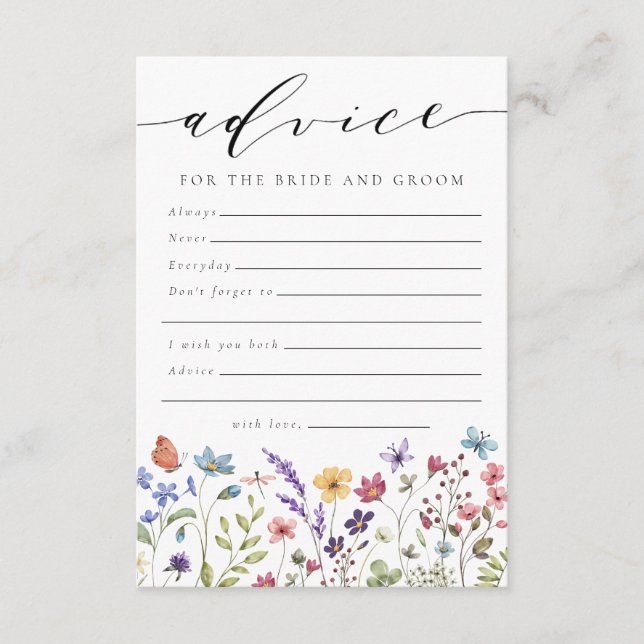 Råd till bruden och brudgummen Blommig bröllop (Framsida)