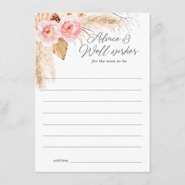 Råd till de nya föräldrarna boho rosa blommigt pam (Framsida)