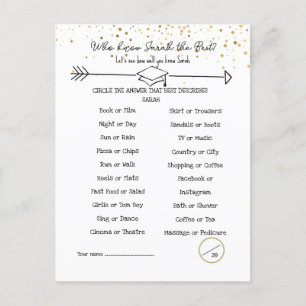 Råd till examen & Hur väl du känner dubbelsidig Vykort