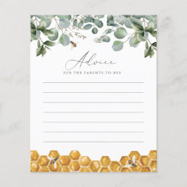 Råd till föräldrar Bee Grönska Baby Shower-spel