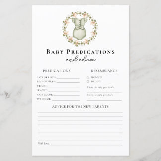 Råd till föräldrar Boho flicka baby shower spel