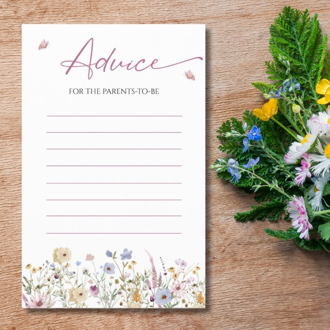 Råd till föräldrar Mjuk Pastel Wildblomma Flygblad (Skapare uppladdad)