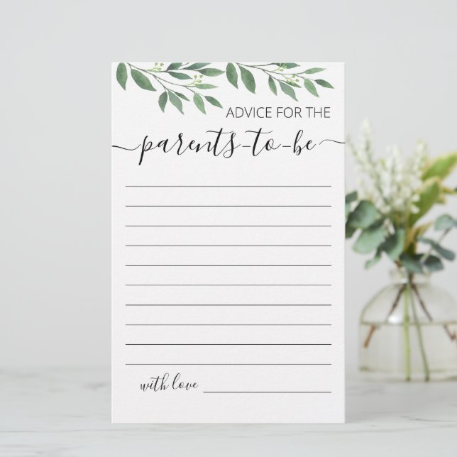 Råd till föräldrar som ska vara Baby Shower party- (Stående Fram)