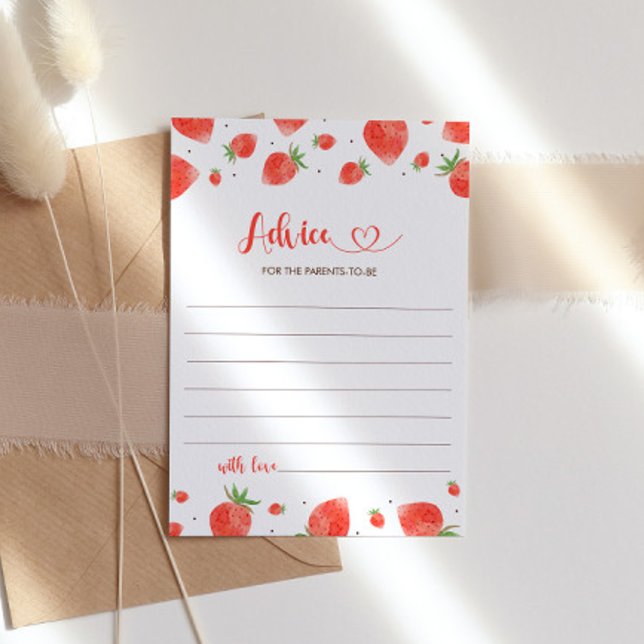 Råd till föräldrarna, babyskor för berry Sweet Inbjudningar (Skapare uppladdad)