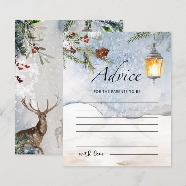 Råd till föräldrarna som ska få kortet (Fram/baksida)