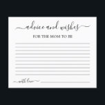 Råd till kortet Mamma<br><div class="desc">Råd om att Mamma ska vara ett minimalistiskt kort</div>