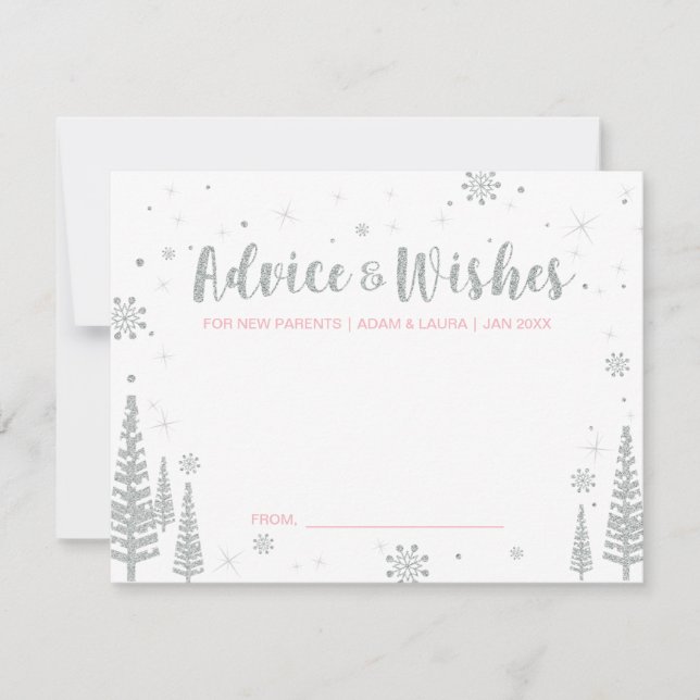 Råd till mamma, föräldrar | Babyvisningsaktivitet Inbjudningar (Framsida)