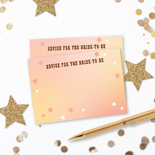 Råd till Möhippan Bride Western Peach Tilläggskort