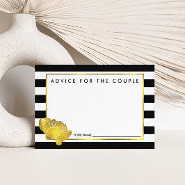 Råd till paret | Black Rand & Guld Peony