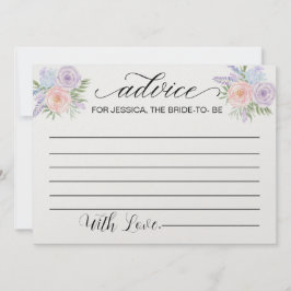 Råd till rådgivningskort för Möhippa Inbjudningar