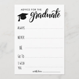 Råd till Student | Minimalistisk Inbjudningar