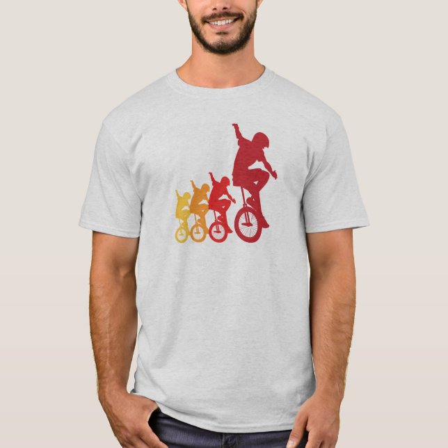 Rad Unicyle Tee Shirt (Framsida)
