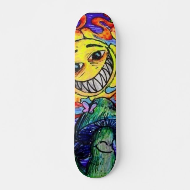 Rad Zip Zinger Skateboard Bräda 20,5 Cm (Framsida)