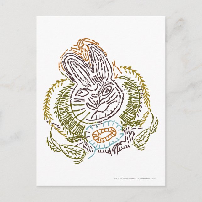 RADAGAST™ Embroidery Vykort (Framsida)