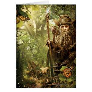 RADAGAST™ i skogen Hälsningskort