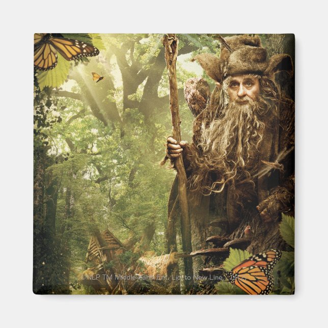 RADAGAST™ i skogen Magnet (Framsidan)