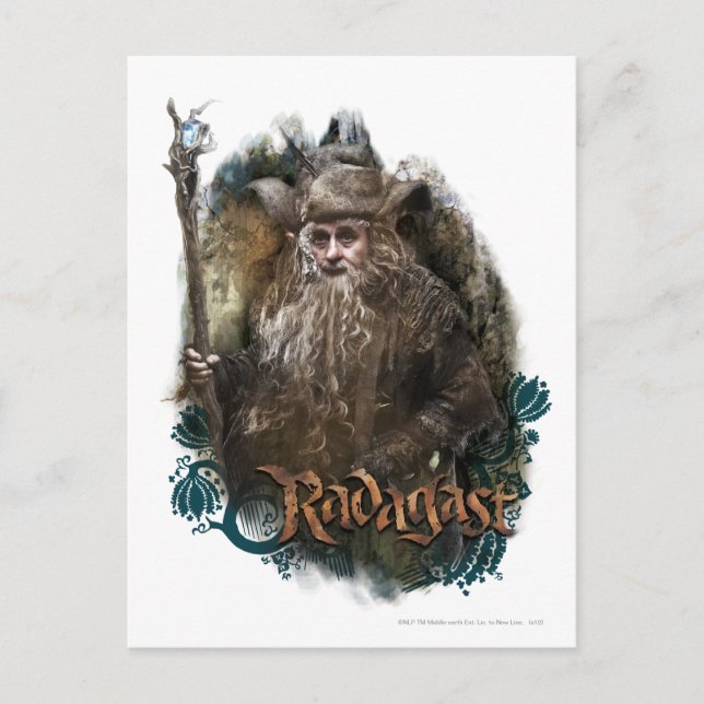 RADAGAST™ med Namn Vykort (Framsida)