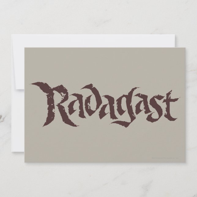 RADAGAST™ Namn Solid (Framsida)