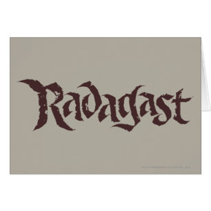 RADAGAST™ Namn Solid Hälsningskort