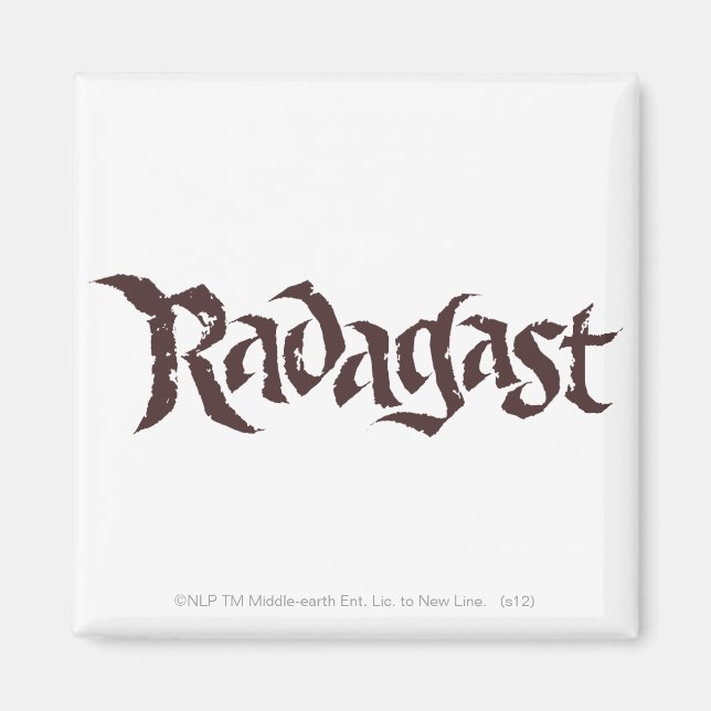 RADAGAST™ Namn Solid Magnet (Framsidan)