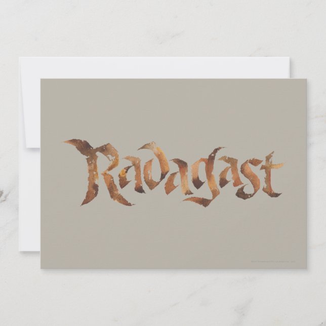 RADAGAST™ Namn texturerad (Framsida)