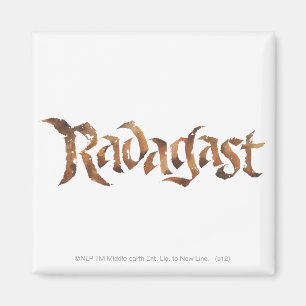RADAGAST™ Namn texturerad Magnet
