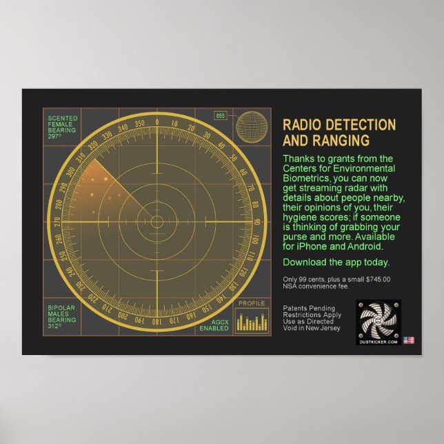 RADAR APP POSTER (Framsidan)