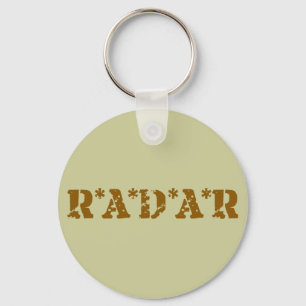 Radar Nyckelring