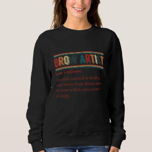 Radartist Definition Retro Brow Artist 2 T Shirt