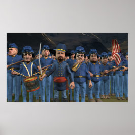 Radavstånd - liten Poster