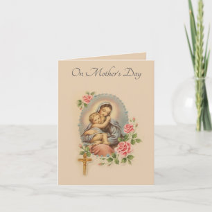 Radband för mors dagJesus Mary ro Kort